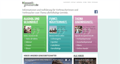 Desktop Screenshot of massvoll-geniessen.de